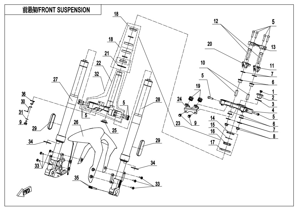 F05 - FRONT SUSPENSION