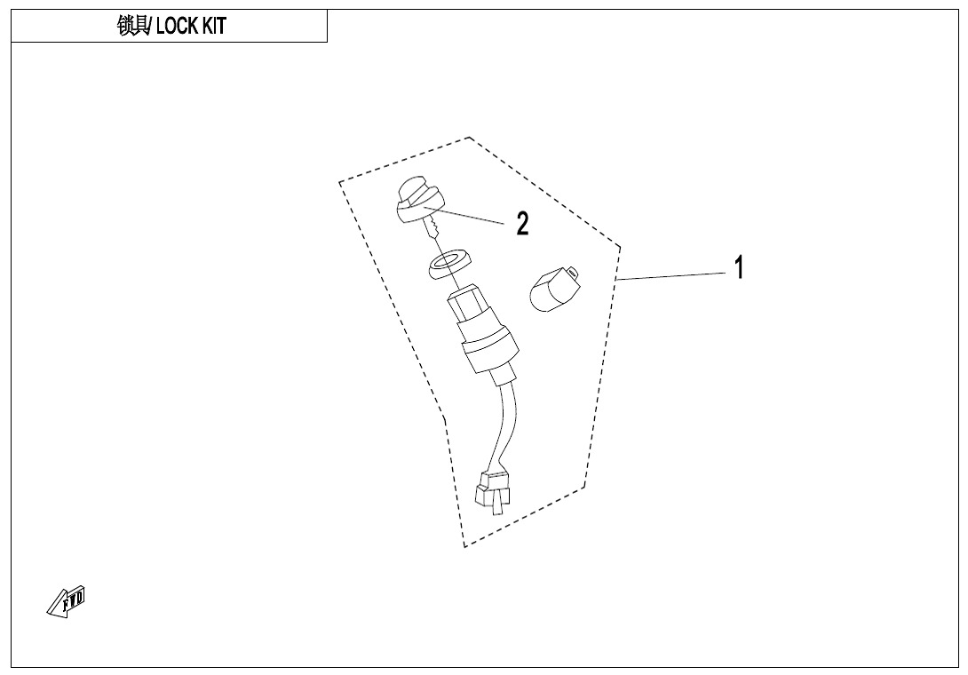 F01 - LOCK KIT
