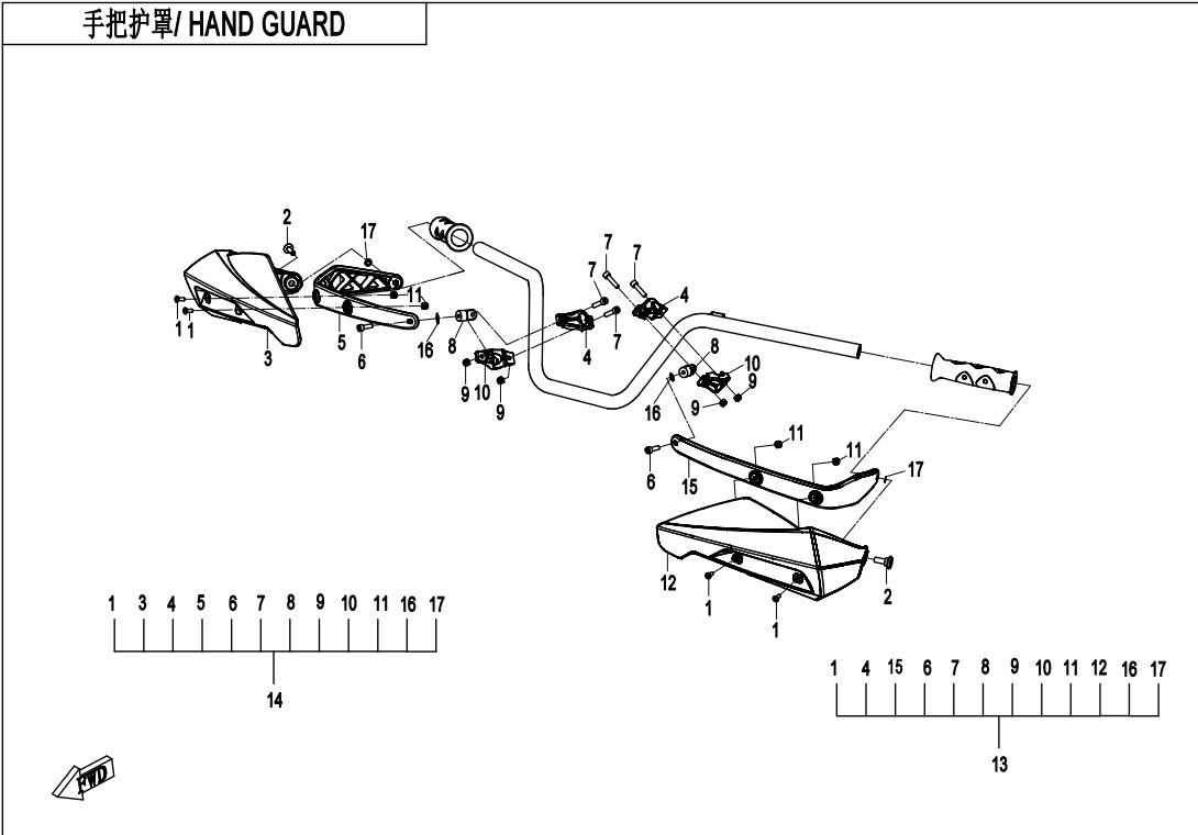 F10-3-V3 - HAND GUARD