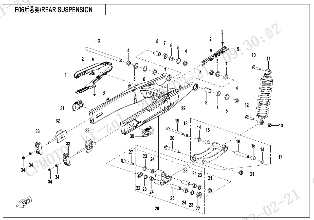 F06 - REAR SUSPENSION