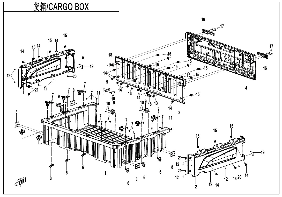 F22-1 - CARGO BOX