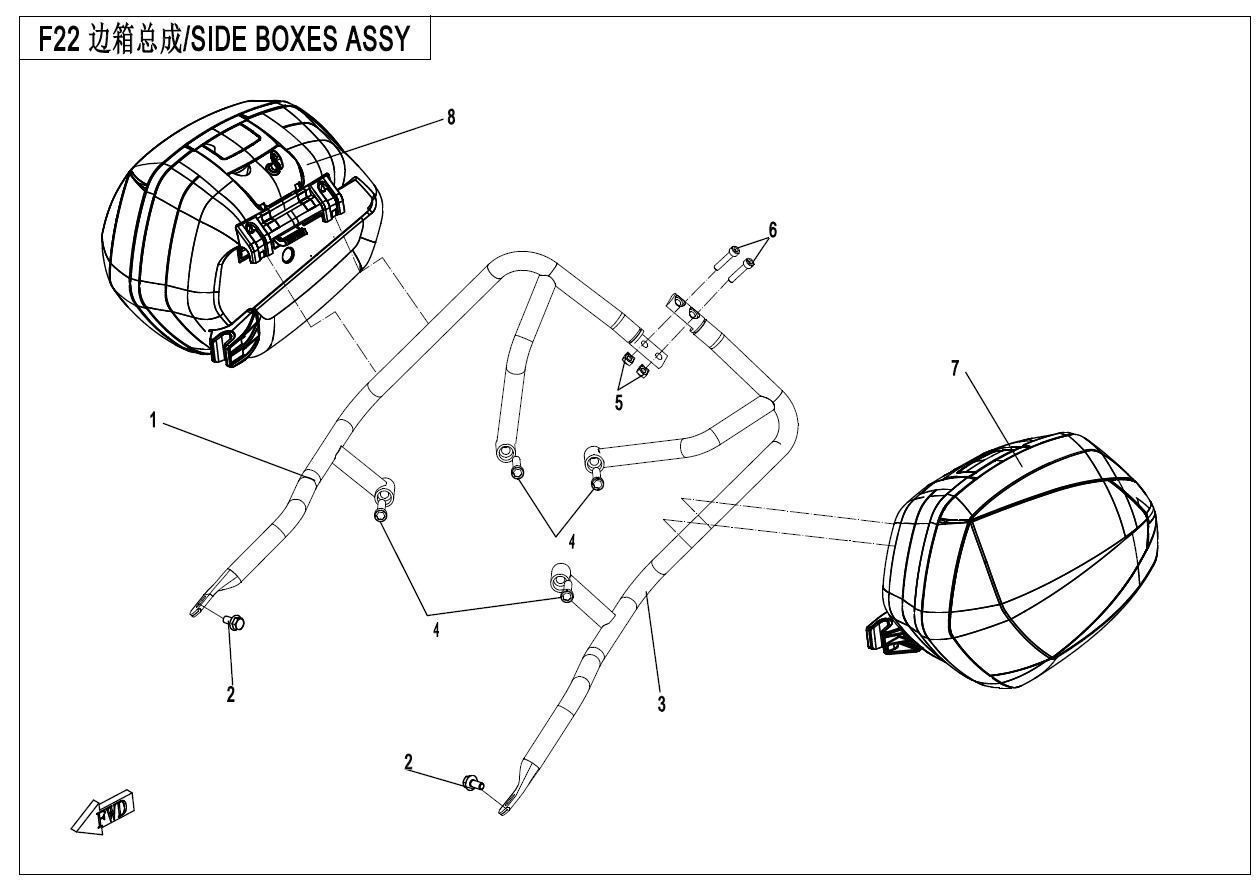 F22 - SIDE BOXES(PLASTIC)