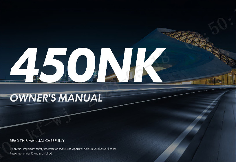 F38 - OWNER\'S MANUAL