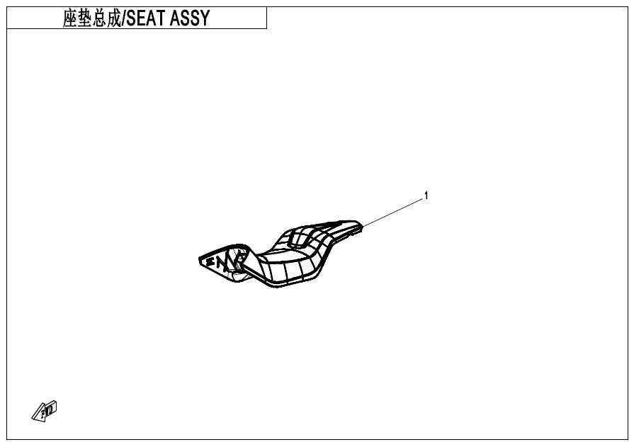 F13 - SEAT ASSY