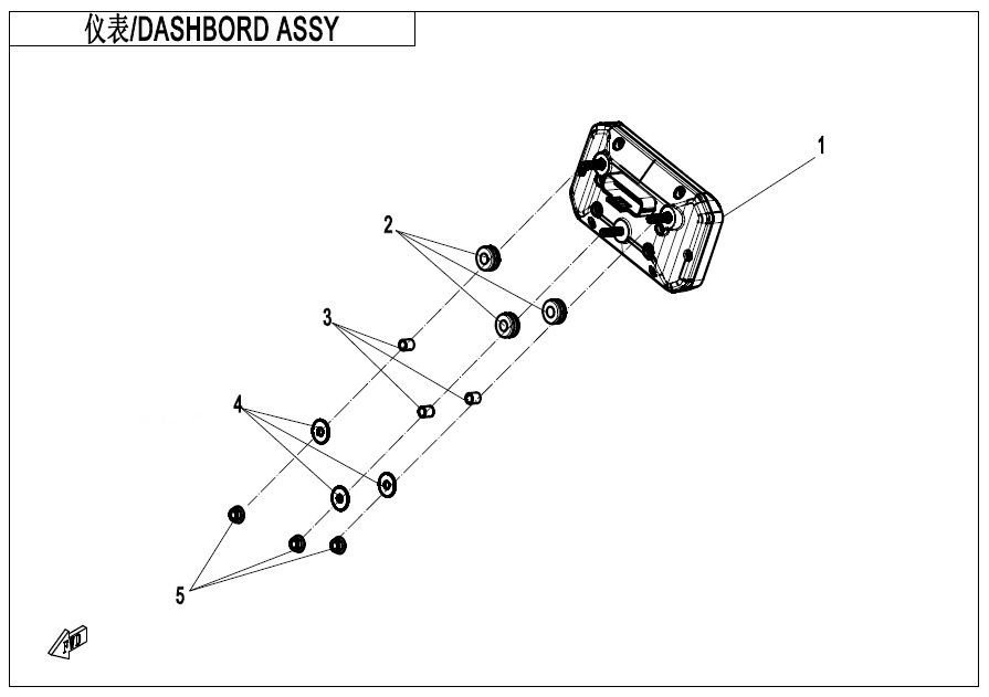 F17 - DASHBOARD ASSY