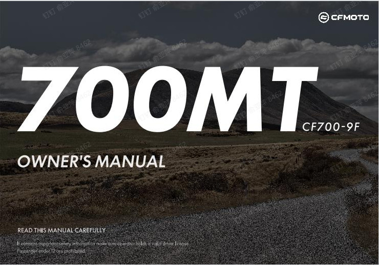 F38 - OWNERS MANUAL