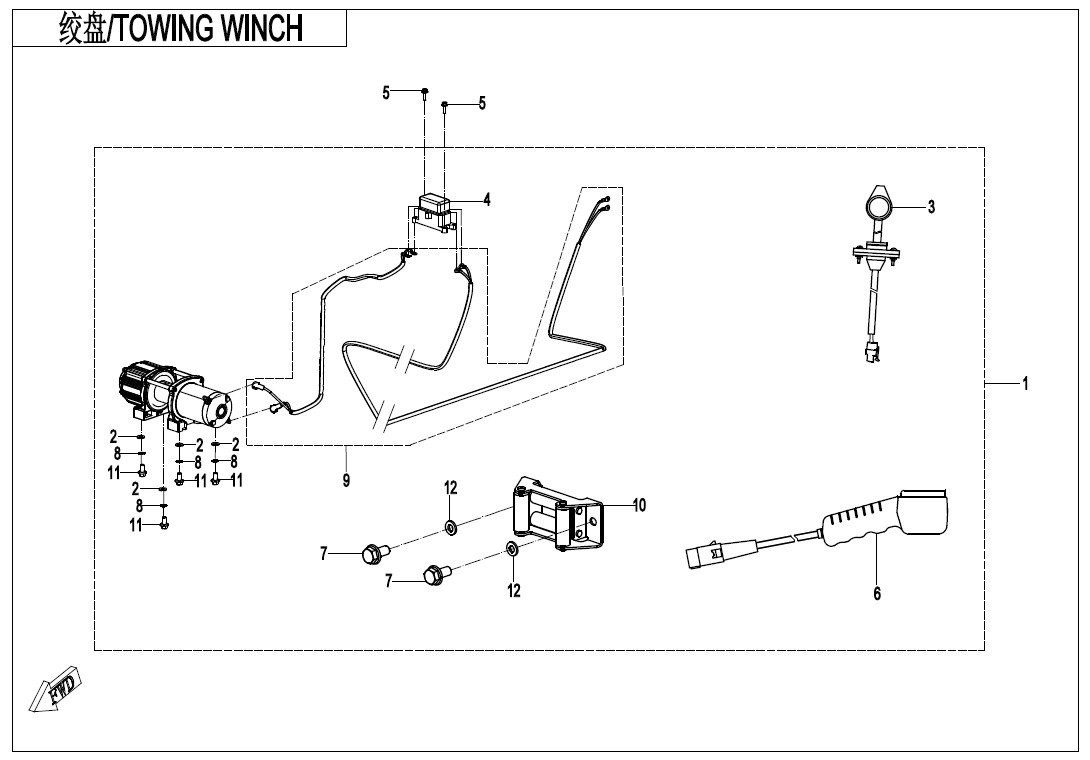 F15-2 - TOWING WINCH