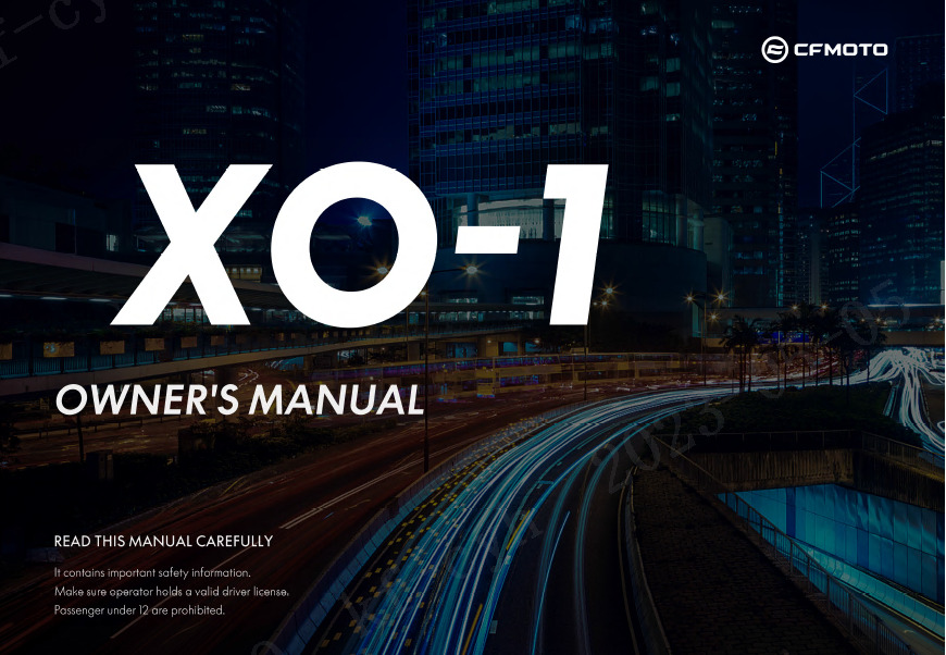F38 - OWNERS MANUAL