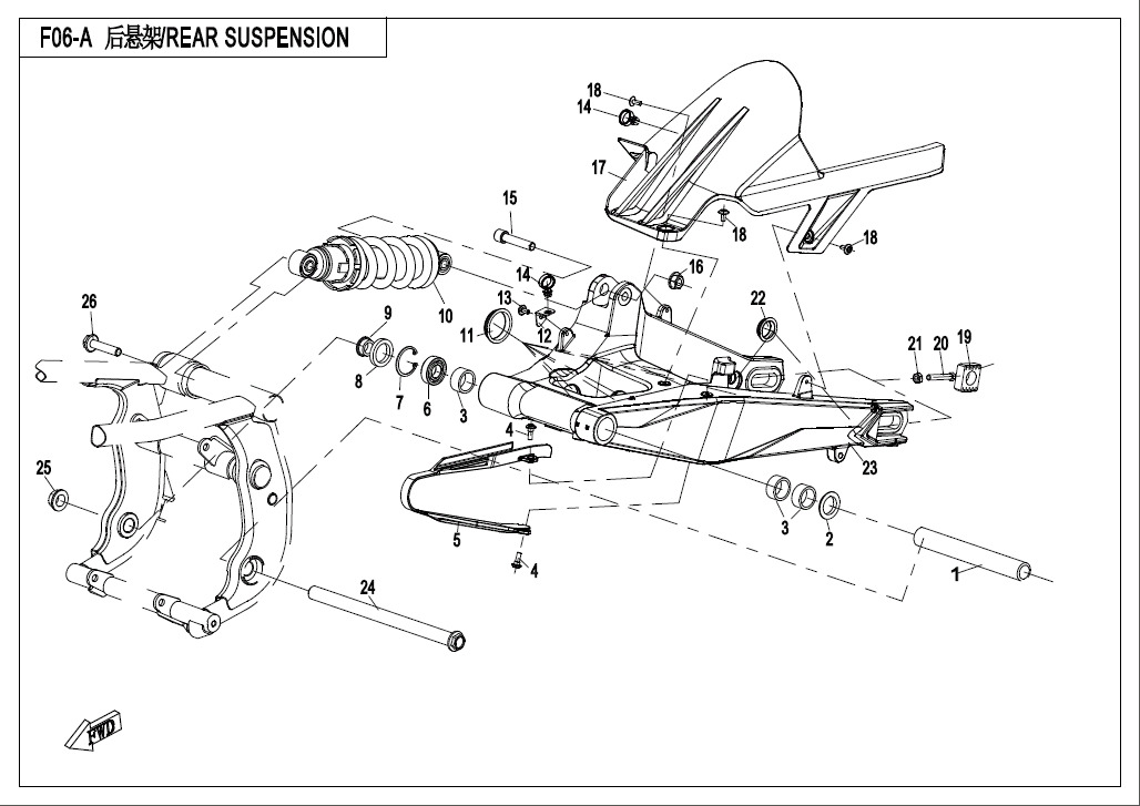 F06 - REAR SUSPENSION