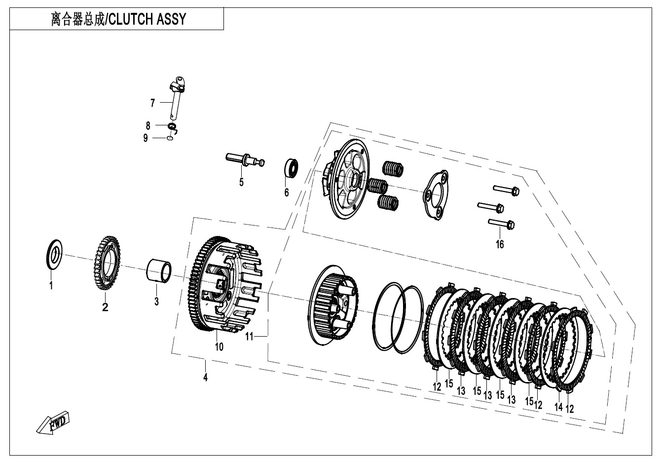 E05-A - CLUTCH(FCC)