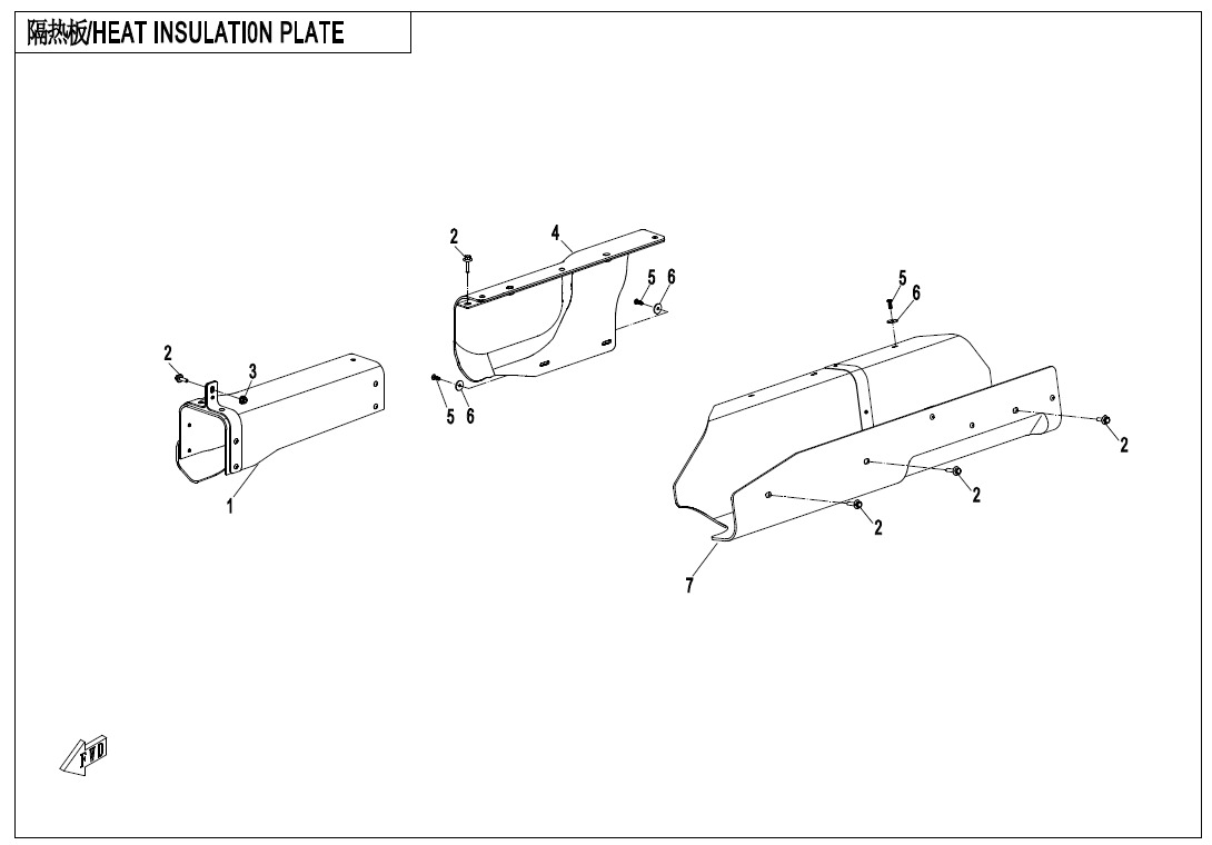 F02-2-V2 - HEAT INSULATION PLATE