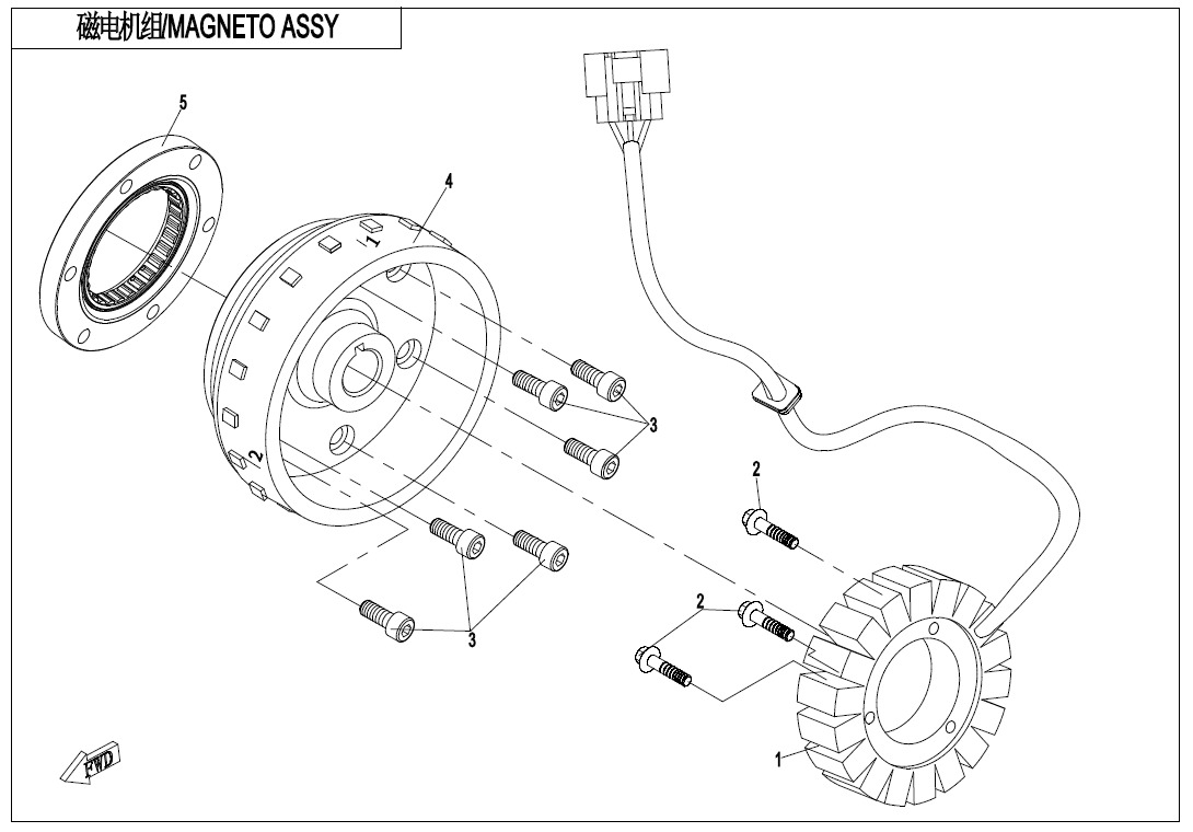 E03 - MAGNETO ASSY.
