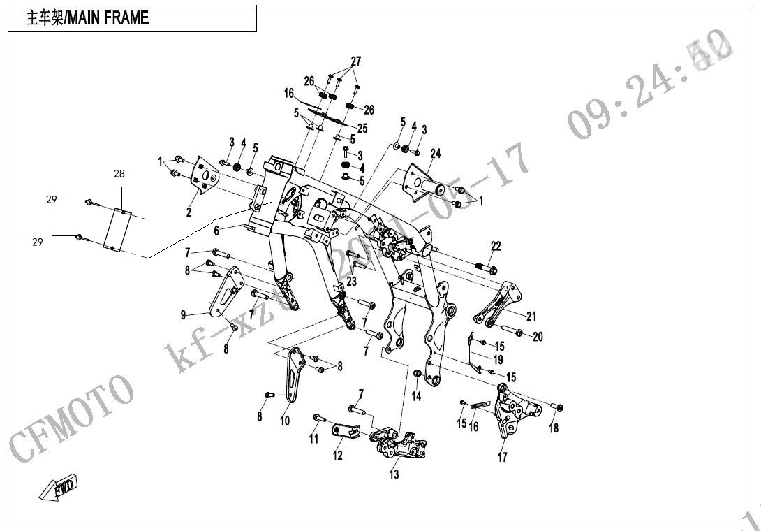 F03-2 - MAIN FRAME