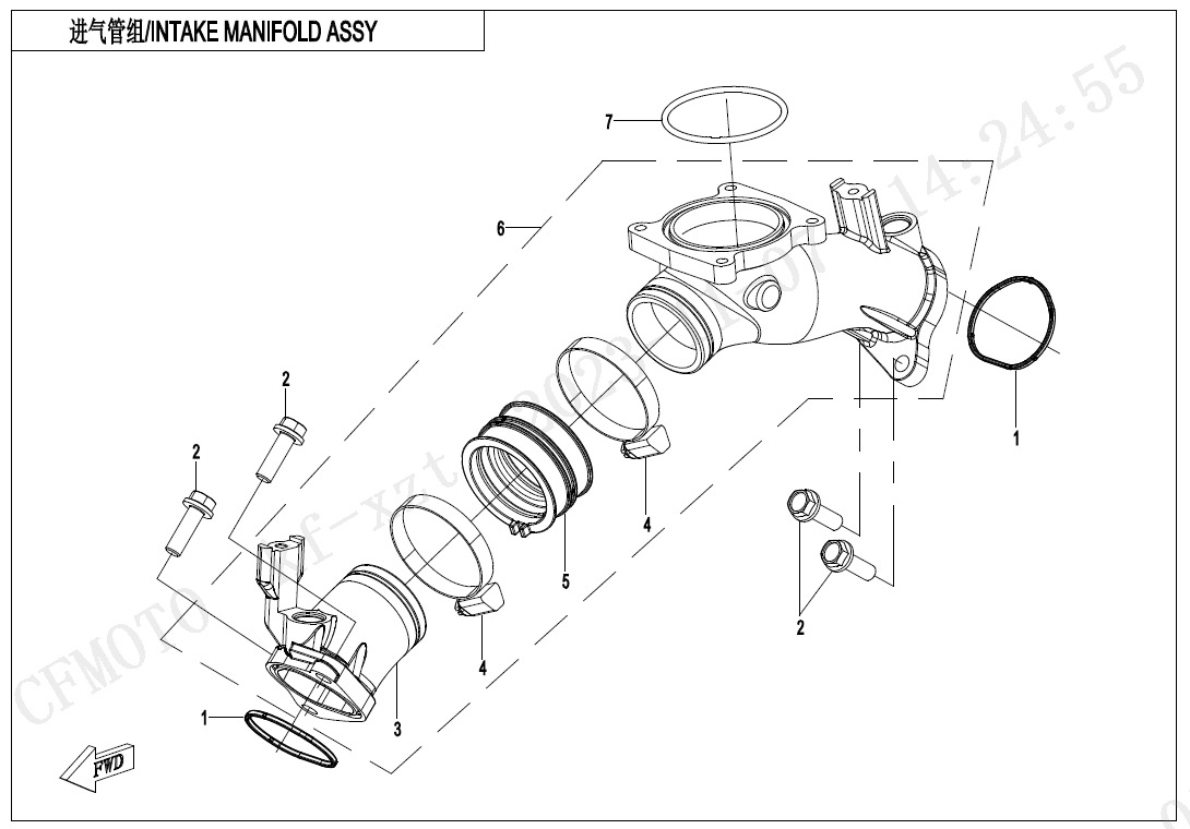 E02-5 - INTAKE MANIFOLD ASSY