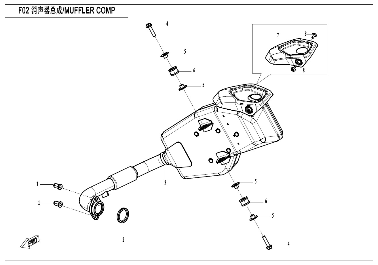 F02 - MUFFLER