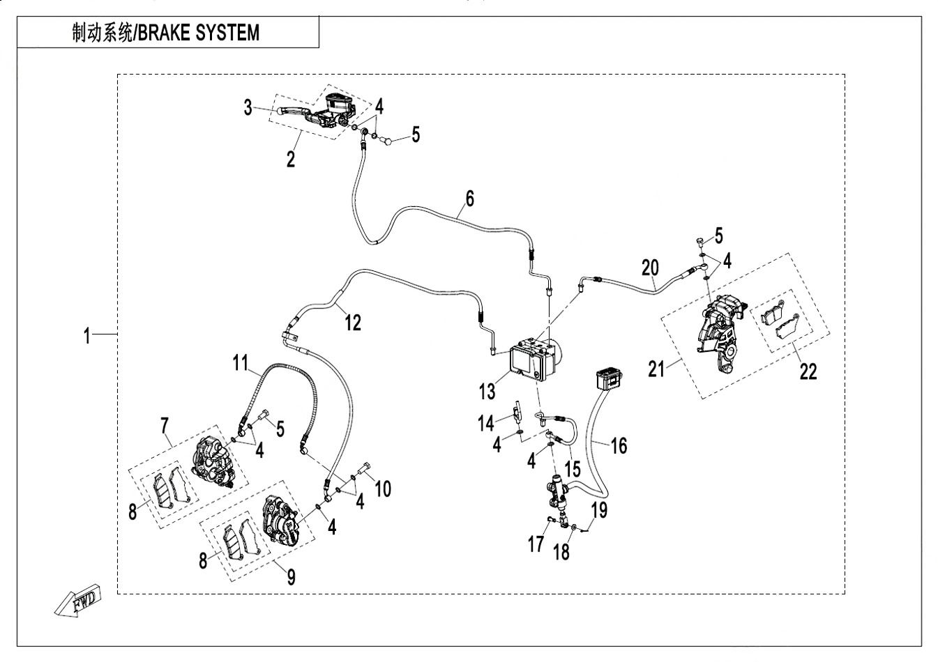 F08-1-B - BRAKE SYSTEM(ABS-DALU)