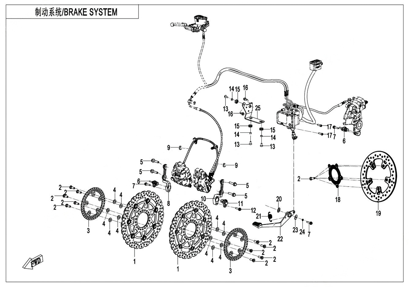 F08-2-B - BRAKE SYSTEM(ABS-DALU)