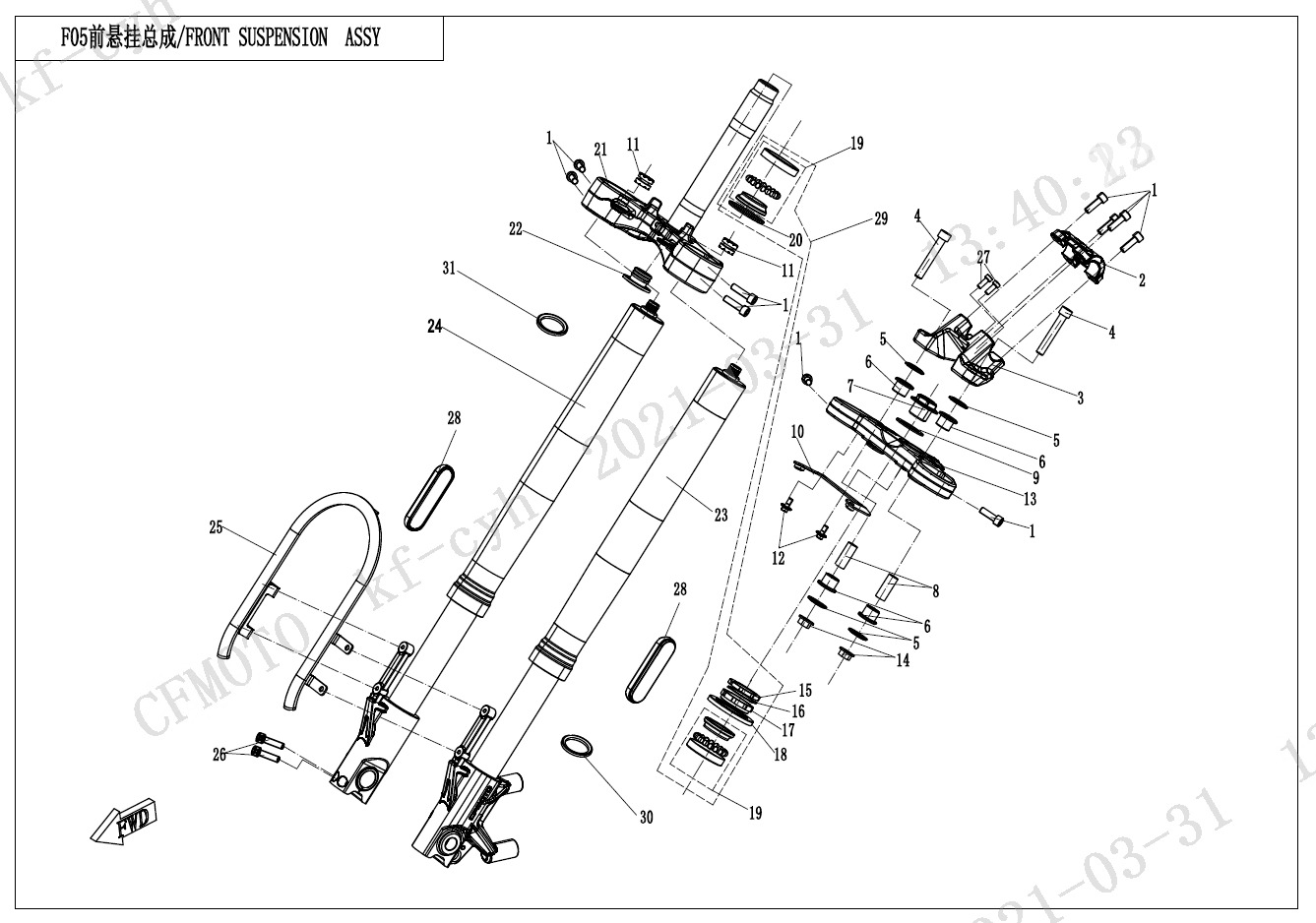 F05 - FRONT SUSPENSION