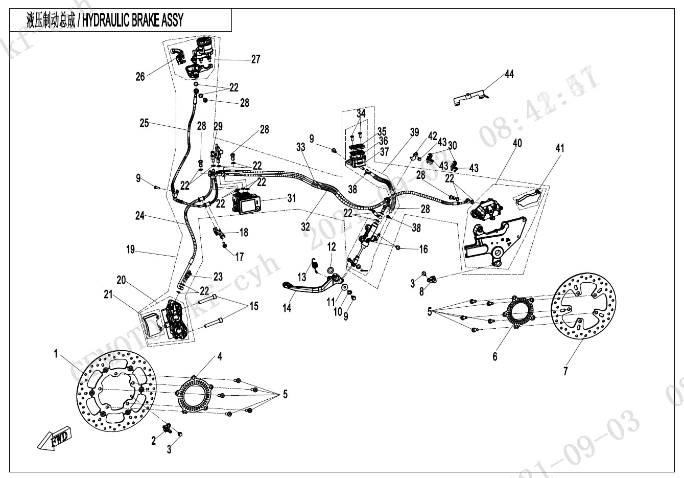 F08 - BRAKE ASSY(ABS)