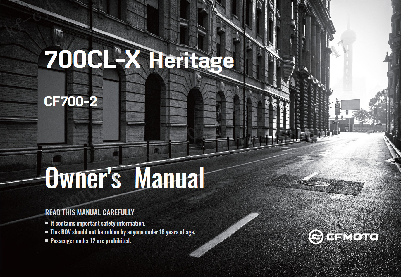 F38 - OWNER\'S MANUAL