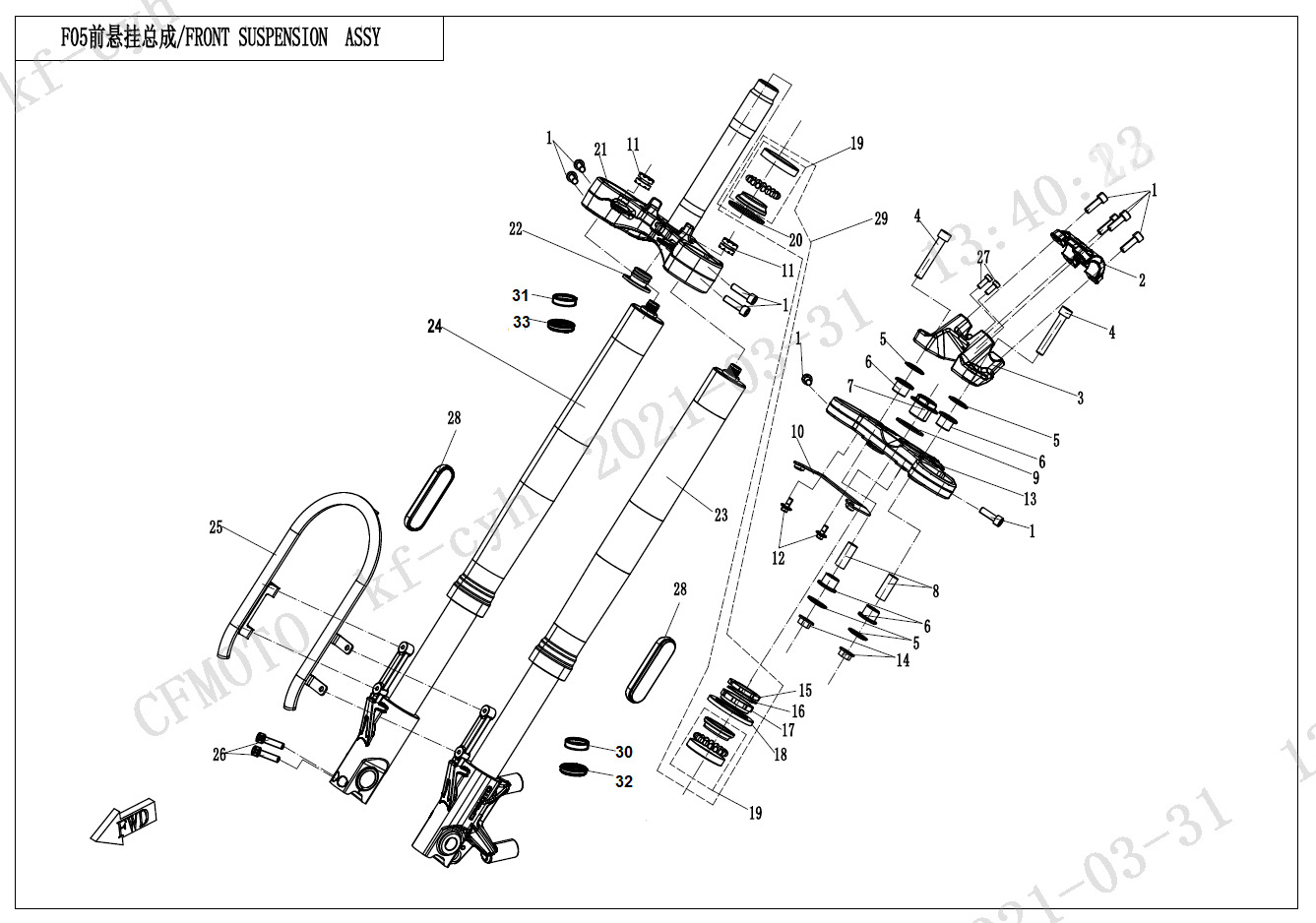F05 - FRONT SUSPENSION