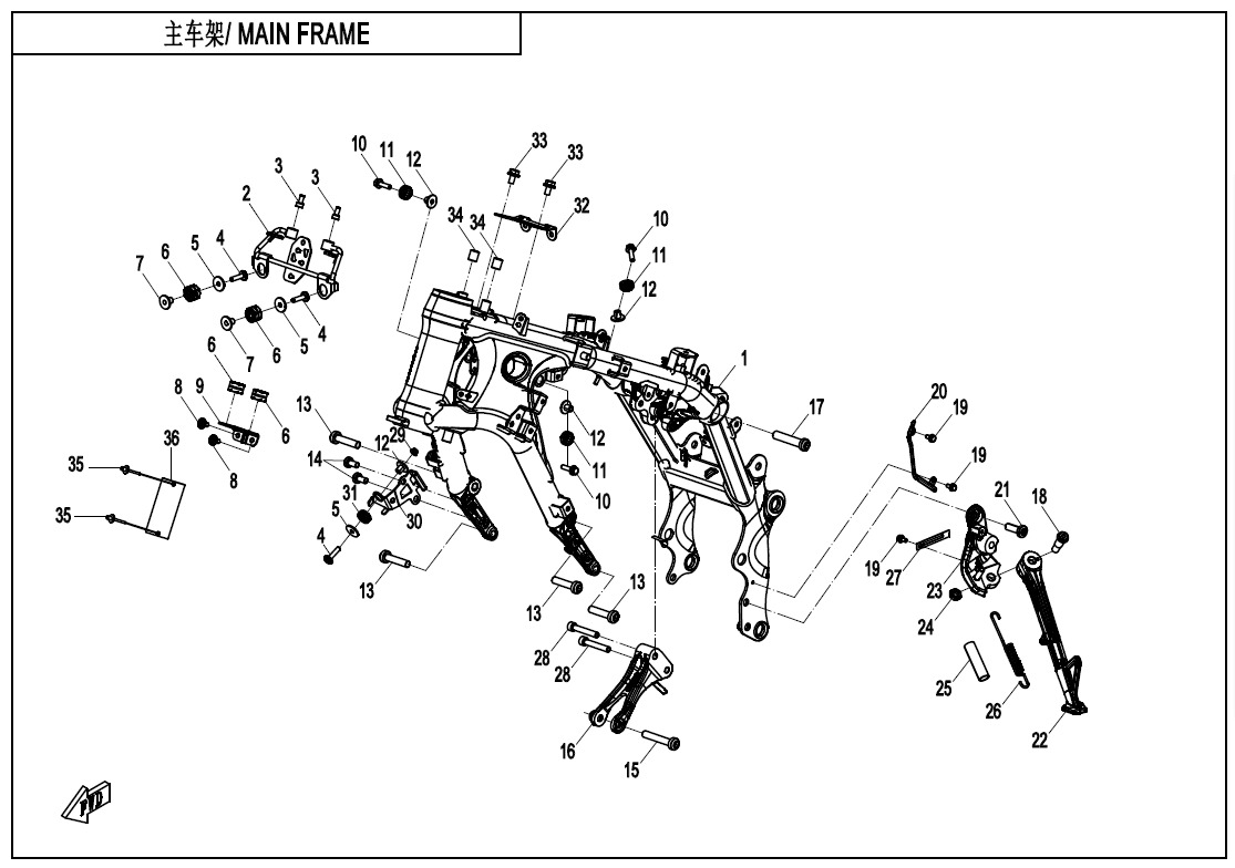 F03-1 - MAIN FRAME
