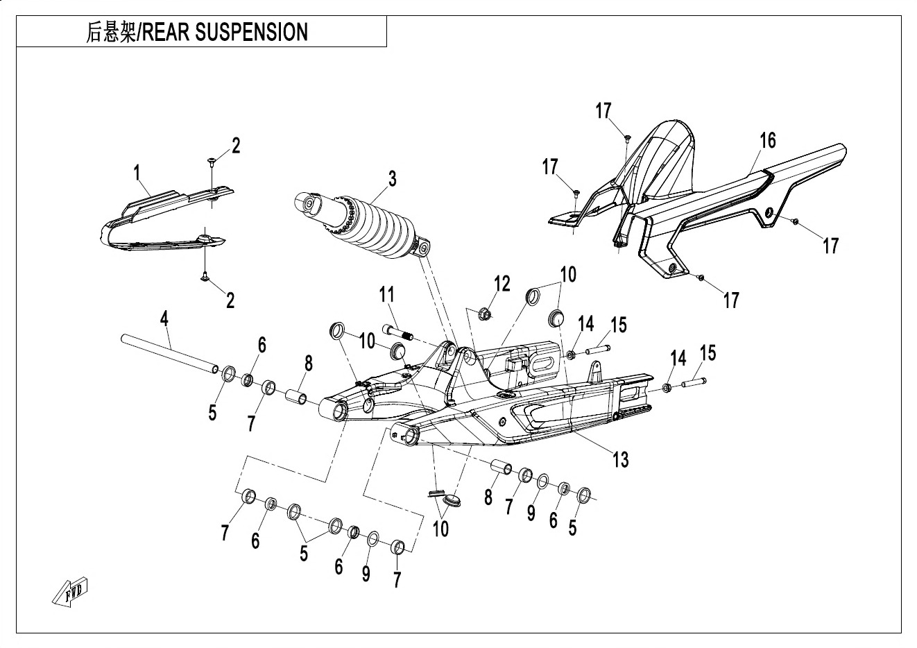 F06 - REAR SUSPENSION