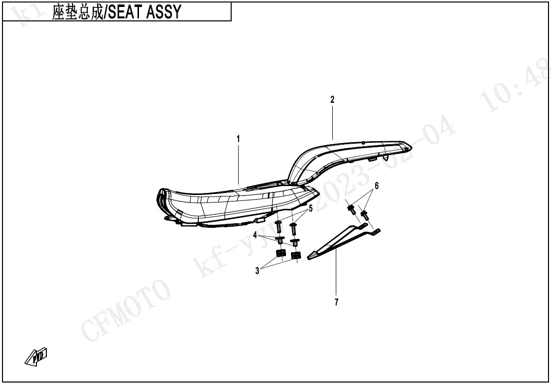 F13 - SEAT ASSY