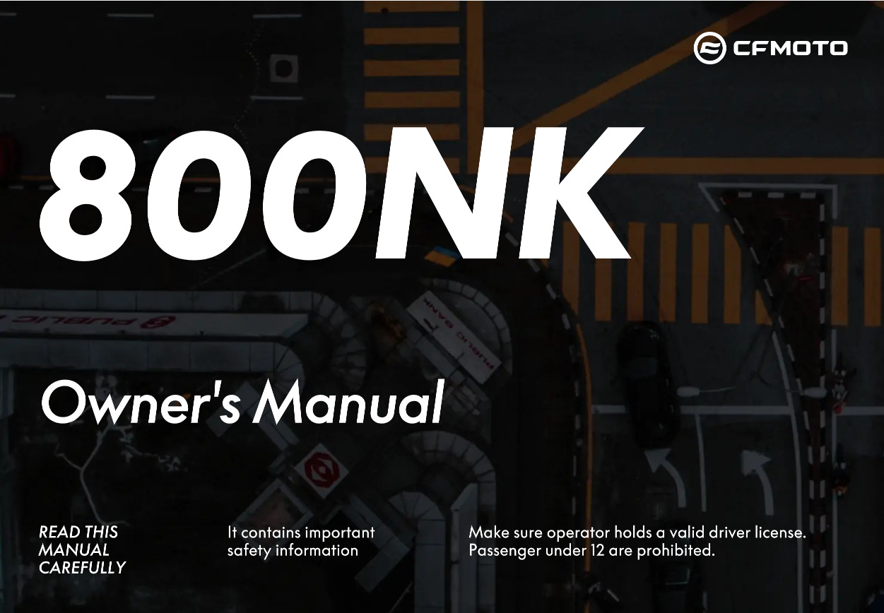 F38 - OWNER'S MANUAL