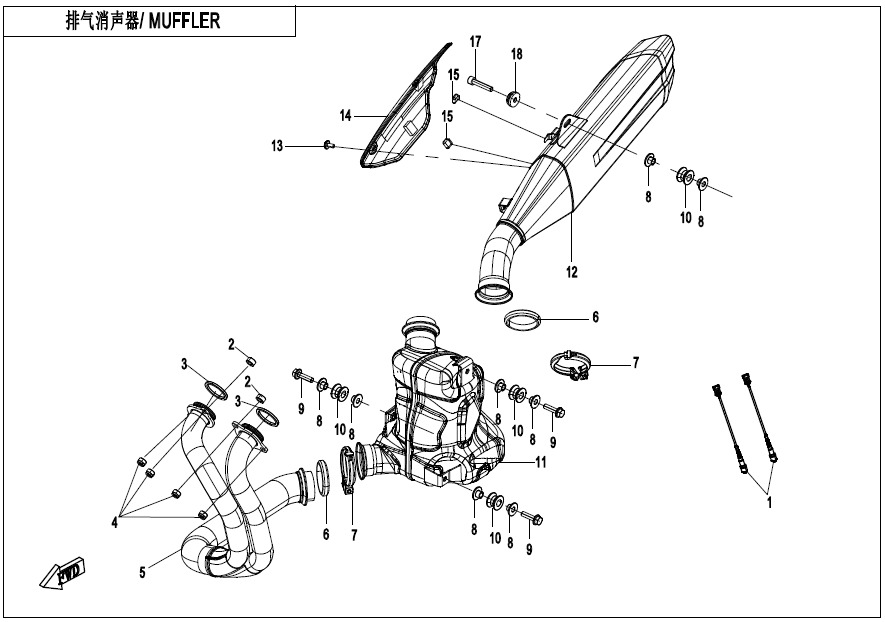 F02 - MUFFLER