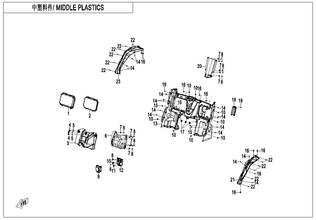 F04-4 - MIDDLE PLASTICS