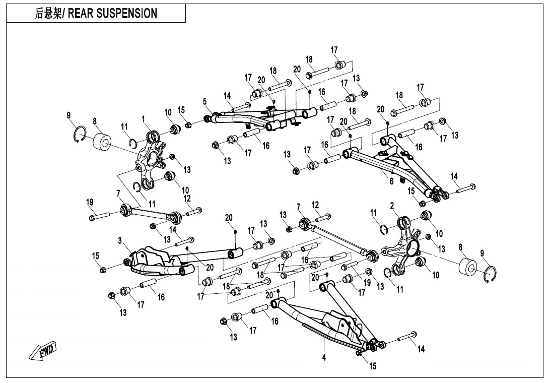 F06-1 - REAR SUSPENSION
