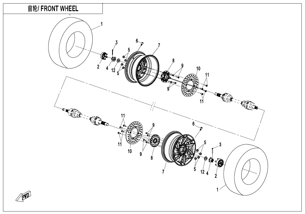 F11 - REAR WHEEL
