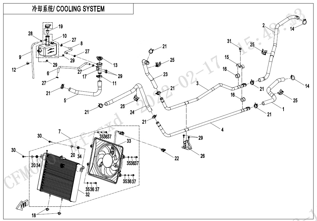 F18 - COOLING SYSTEM