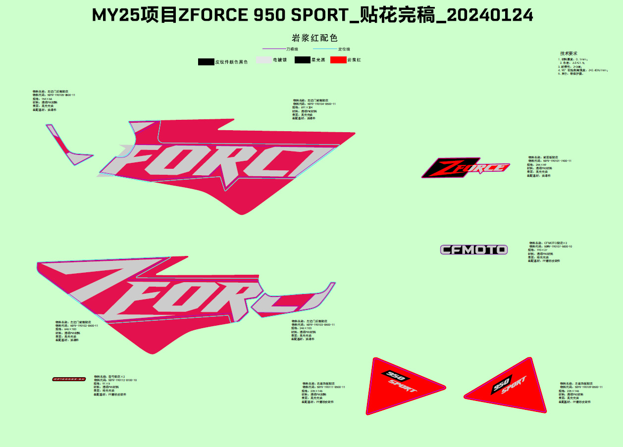 F19-1-B - DECAL,INTERNATIONAL,2025(MAGMA RED)