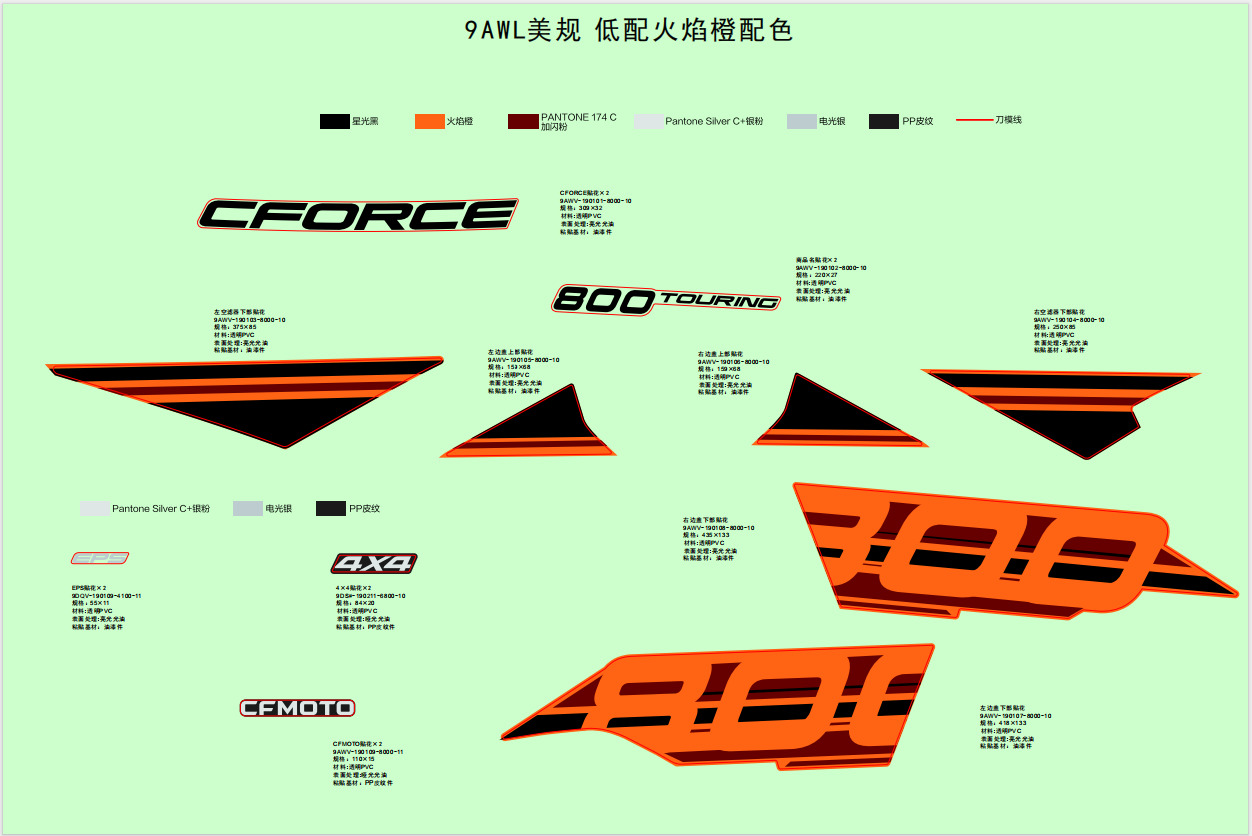 F19-1-A - DECAL,2024,NA(STANDARD,LAVA ORANGE)