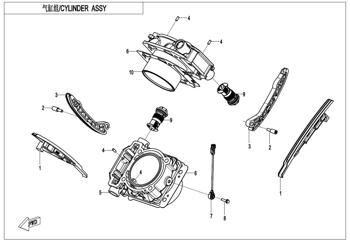 E02-3-V2 - CYLINDER BODY