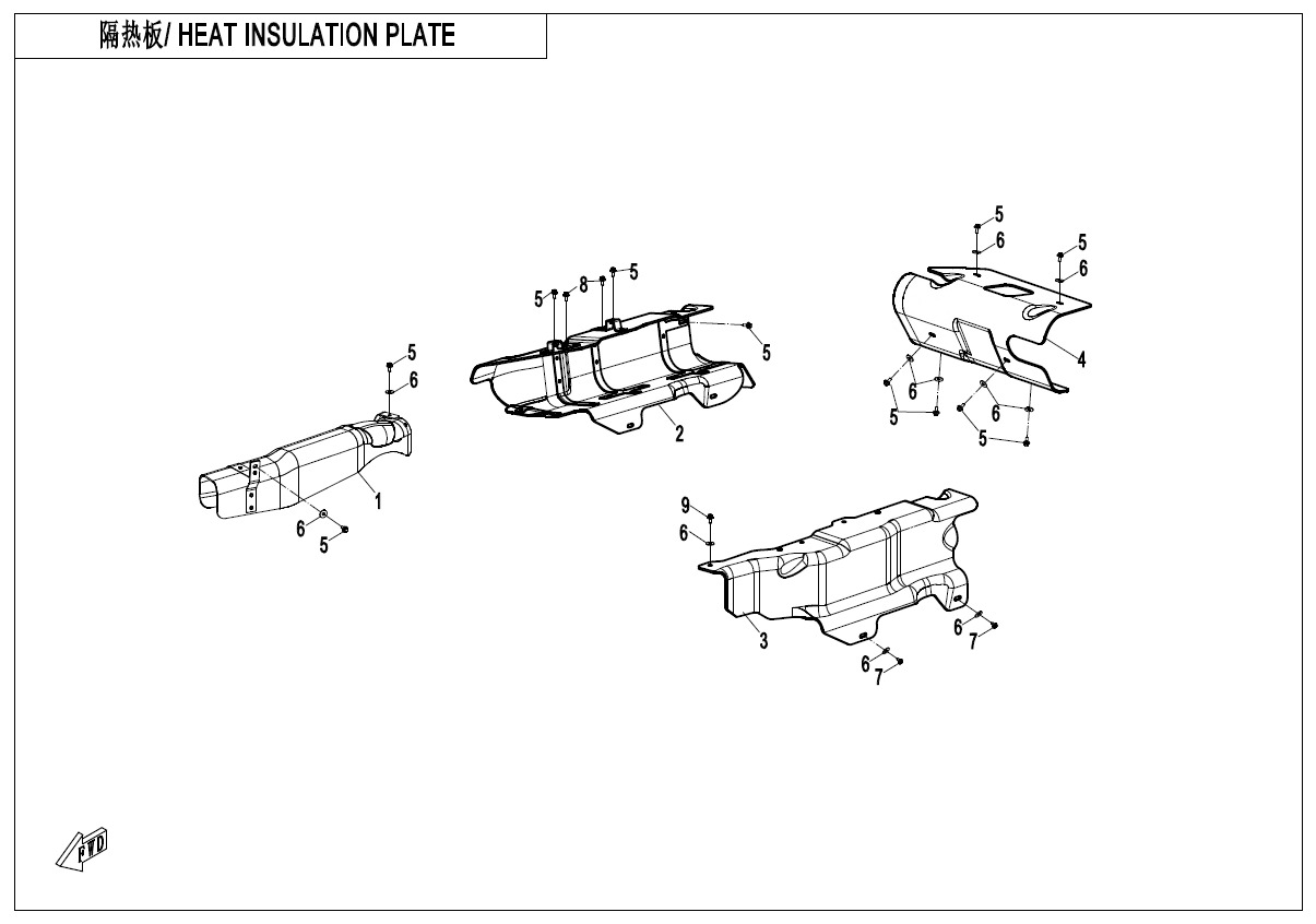 F02-2-V3 - HEAT INSULATION PLATE