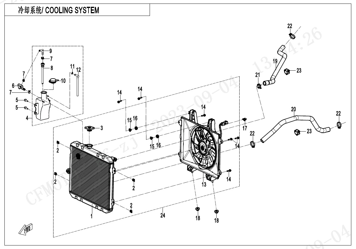 F18 - COOLING SYSTEM