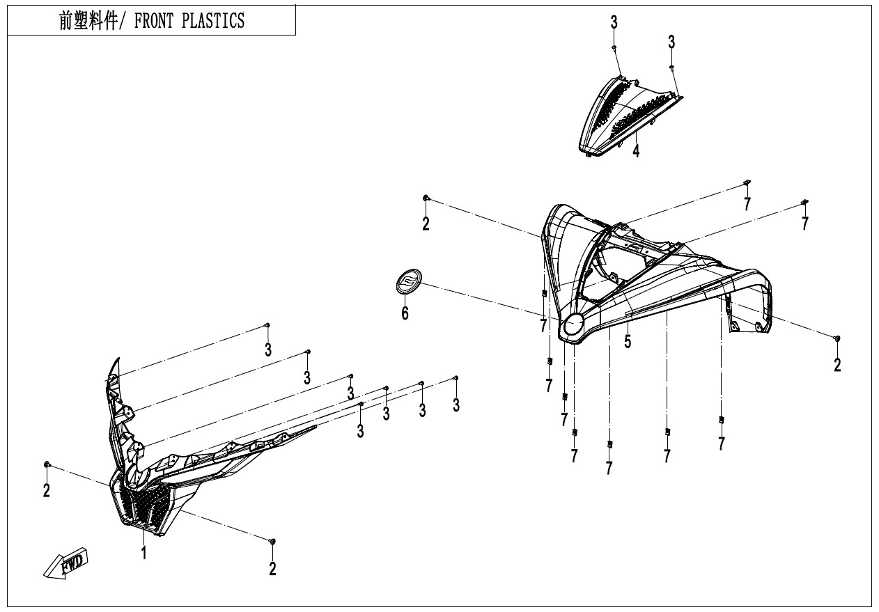 F04-1 - FRONT PLASTICS