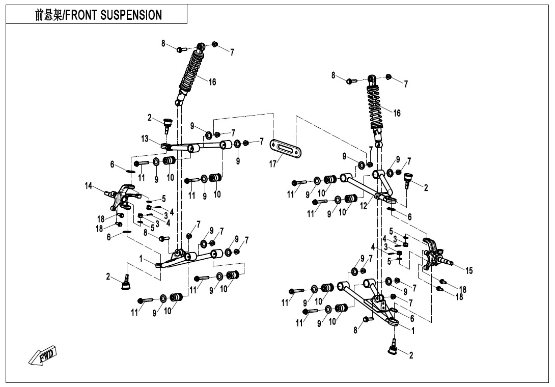 F05 - FRONT SUSPENSION