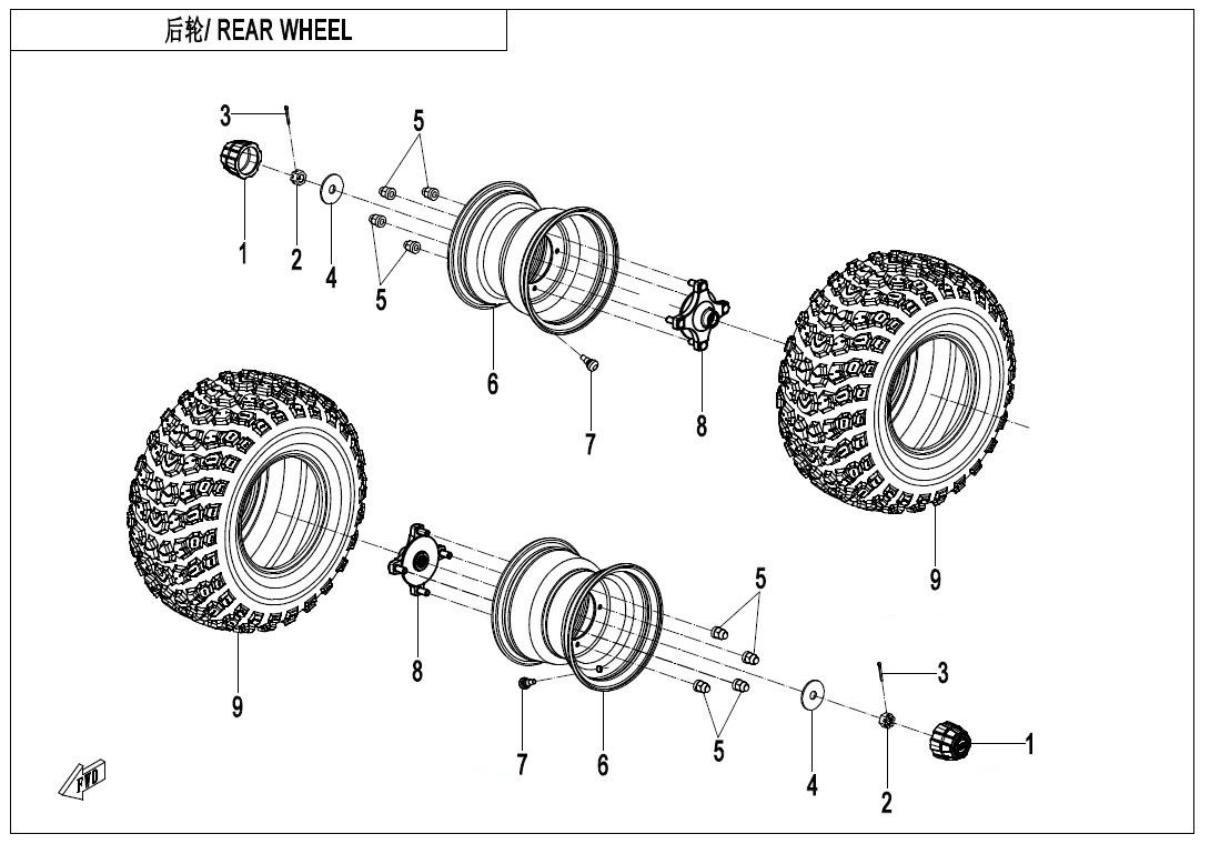 F11 - REAR WHEEL