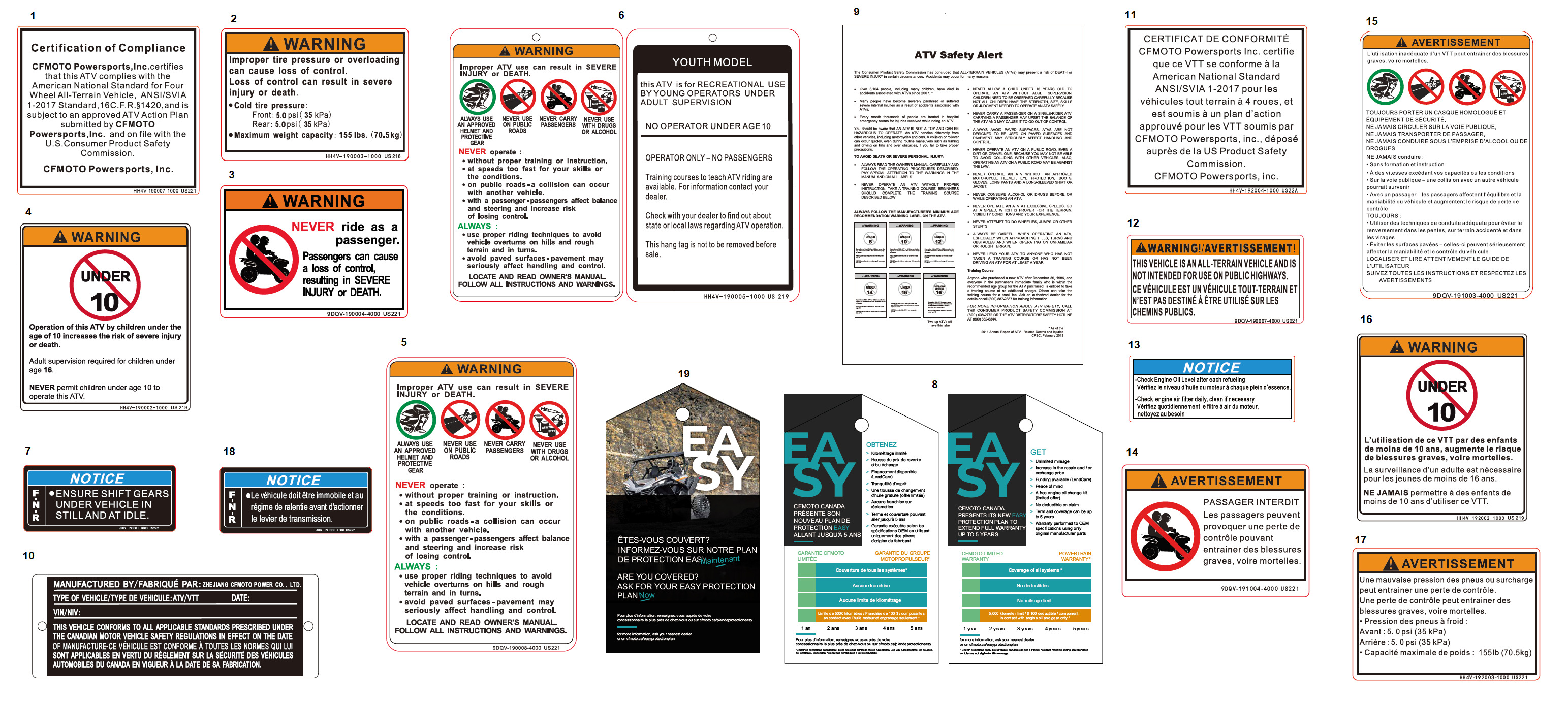 F19-1-D-V2 - WARNING DECAL(CA)