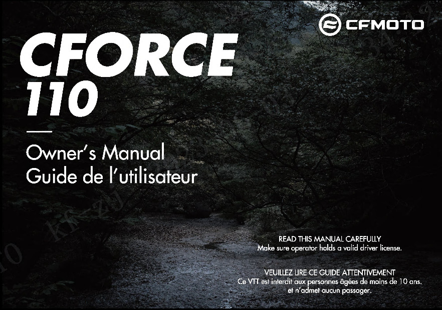 F38-B - OWNER\'S MANUAL(CA)