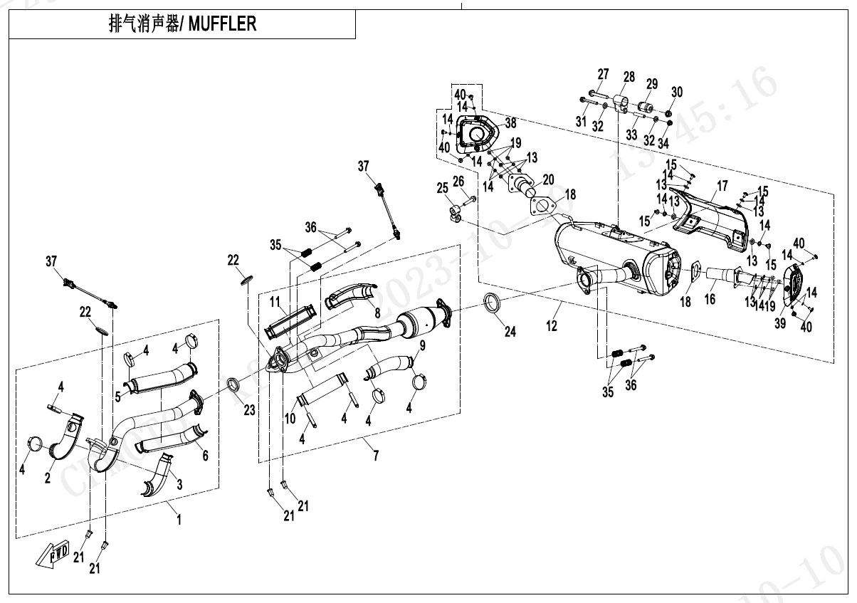 F02-1 - MUFFLER