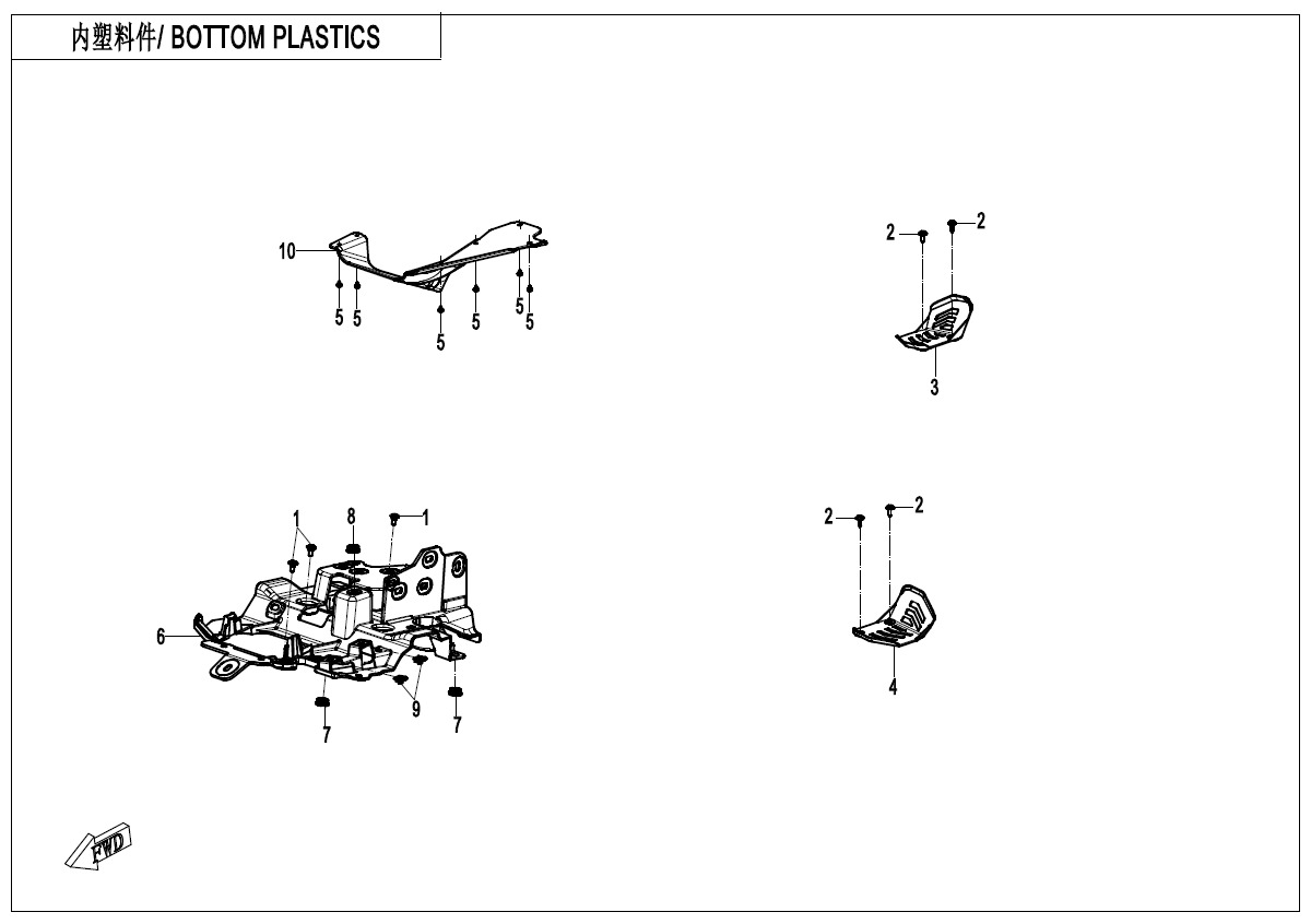 F04-5 - BOTTOM PLASTICS(MUD)