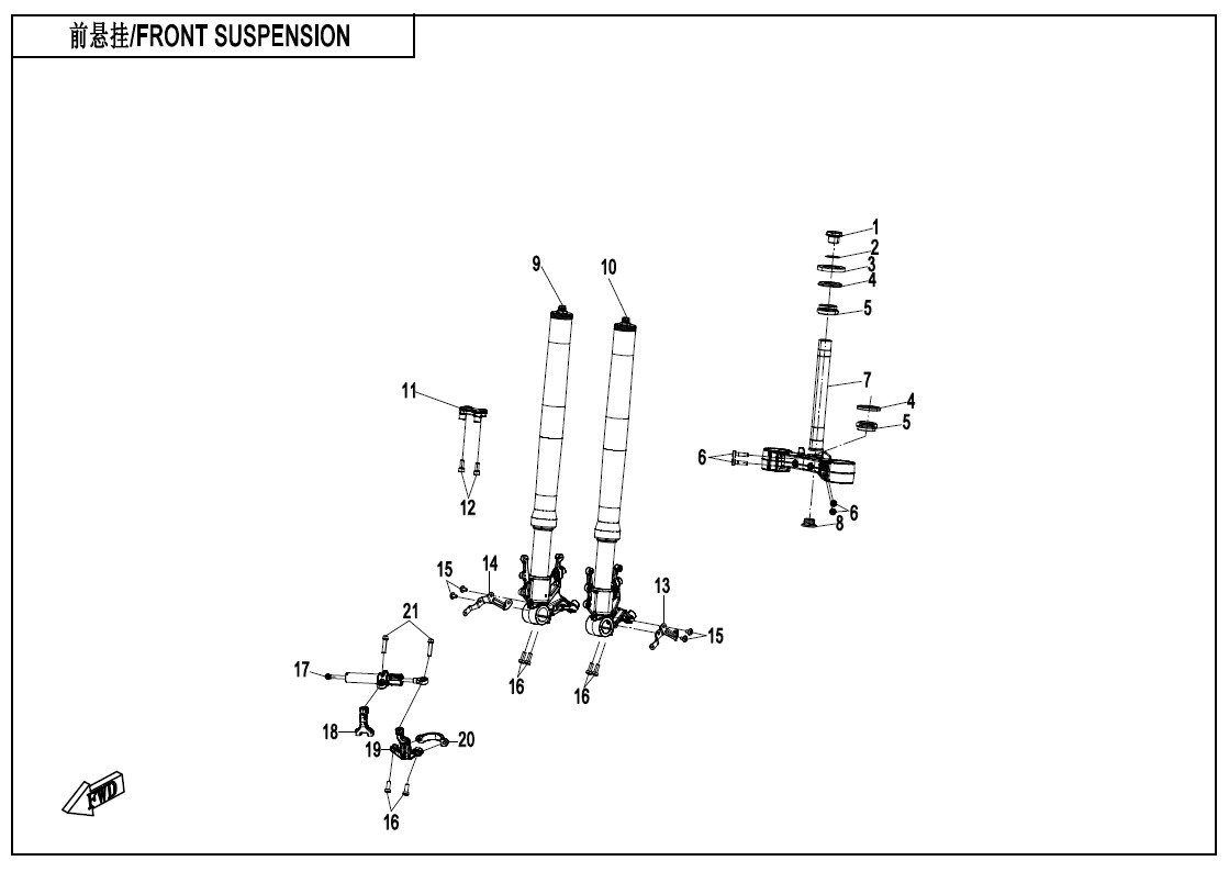 F05 - FRONT SUSPENSION