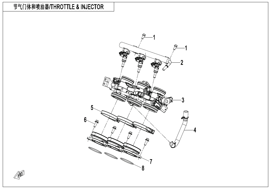 E17 - THROTTLE @^ INJECTOR