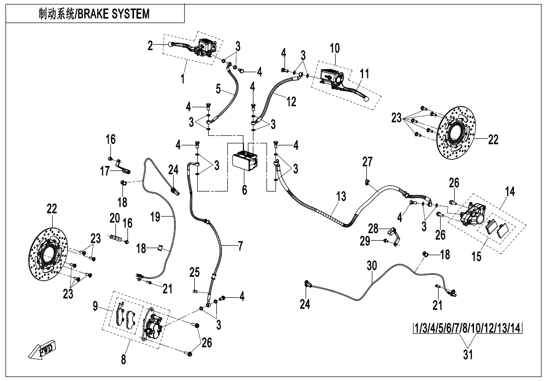 F08 - BRAKE SYSTEM
