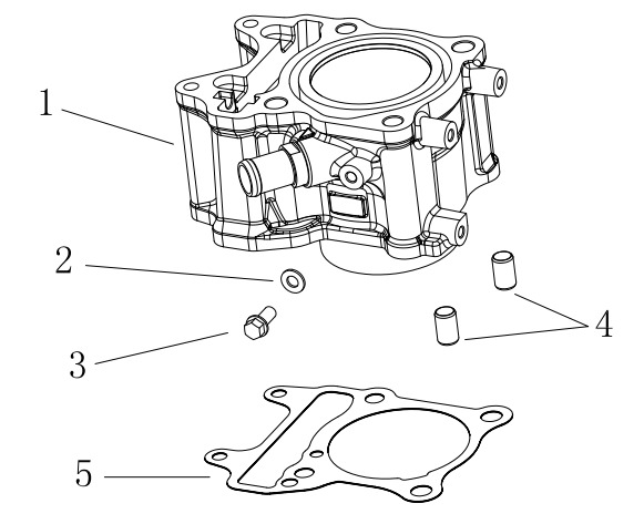 E06 - BODY SET,CYLINDER